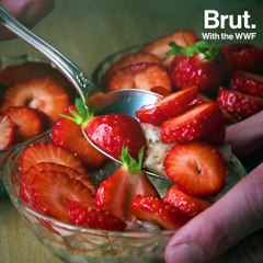 Sustainable recipe: Oat milk quinoa pudding with seasonal strawberries