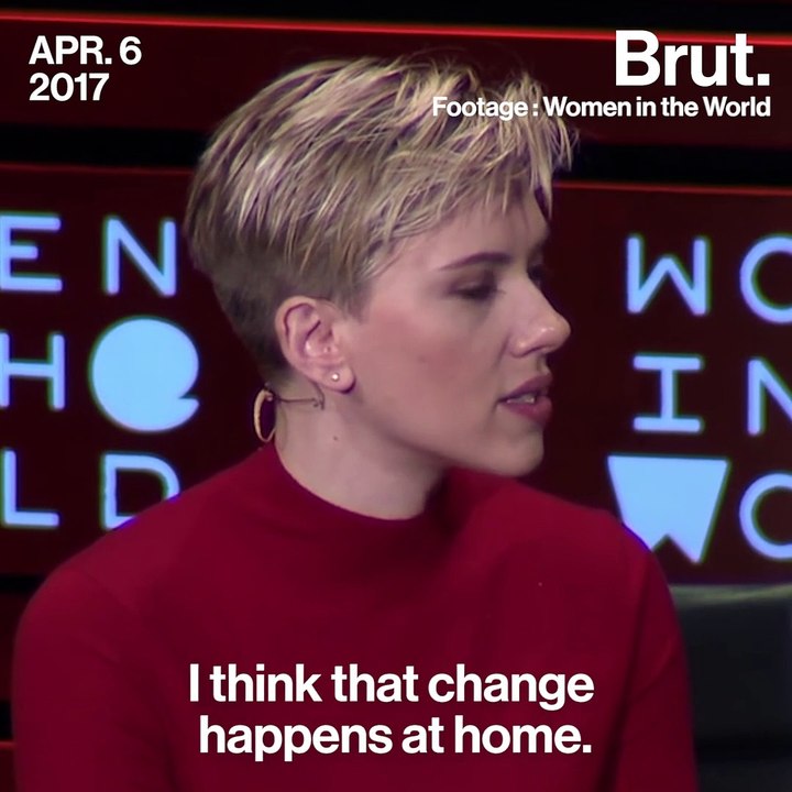 Scarlett Johansson opens up