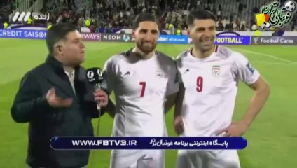 صحبت‌های بازیکنان بعد از صعود به جام‌جهانی