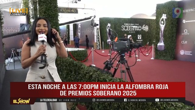 La Shanty desde la Alfombra de los Premios Soberano| ESM