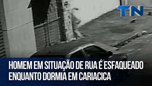 Homem em situação de rua é esfaqueado enquanto dormia em Cariacica