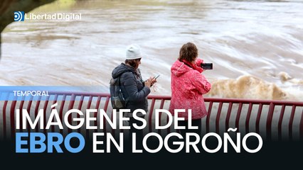 Alerta en Logroño: Caudal del Ebro podría alcanzar hasta 900 m³ por segundo