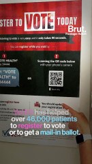 Doctor brings voter registration to hospitals