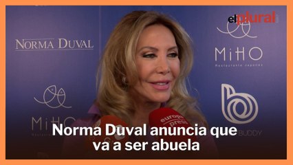 Norma Duval anuncia que va a ser abuela arropada por su hijo y su sobrina