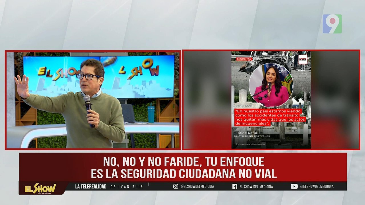 Iván Ruiz le da mensaje contundente a Faride Raful | ESM