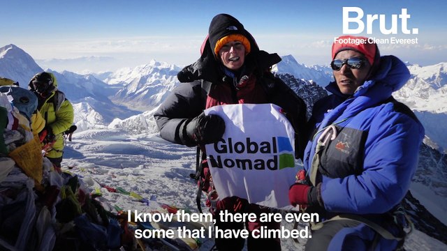 This woman removed tons of trash from Everest
