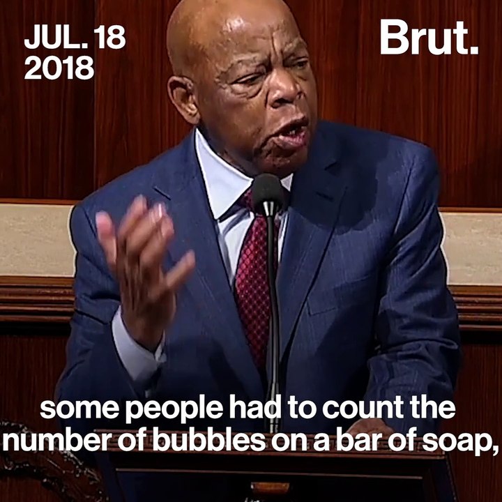John Lewis on voter suppression