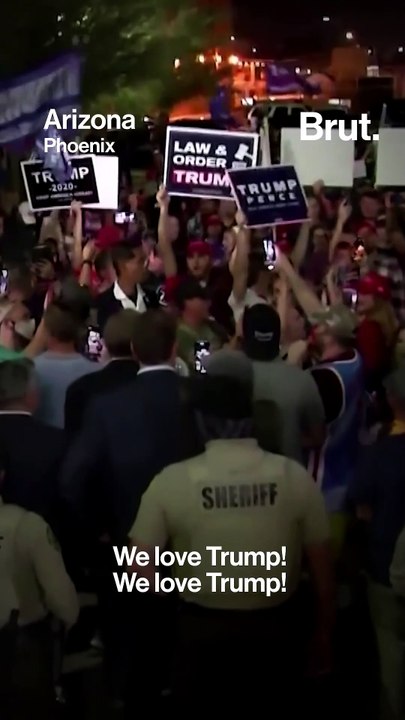 'Count every vote' vs. 'Stop the count'