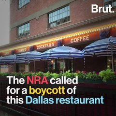 NRA Boycotted His Restaurant for Promoting Gun Control