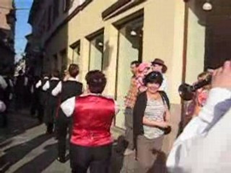 EUROCELTES 2008 STRASBOURG PARADE DANS LES RUES DE LA VILLE