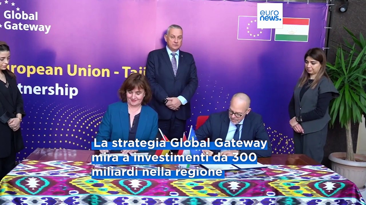 L'Ue firma accordi in Asia centrale per trasporti, risorse e sviluppo nella visita del commissario Síkela