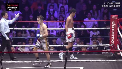 [清水聡 VS 阿部麗也] SATOSHI SHIMIZU VS REIYA ABE FULL FIGHT