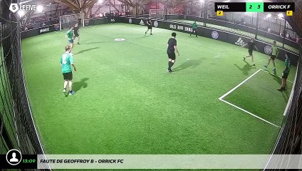 Faute de Geoffroy B - Orrick Fc