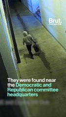 New footage: Pipe bomb suspect on the loose in Washington D.C