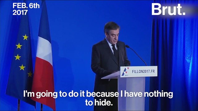 French right-wing's leader François Fillon inspired by Nixon ?