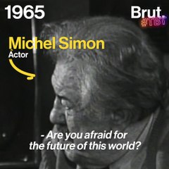 #TBT: actor Michel Simon predicted the sixth mass extinction in 1965