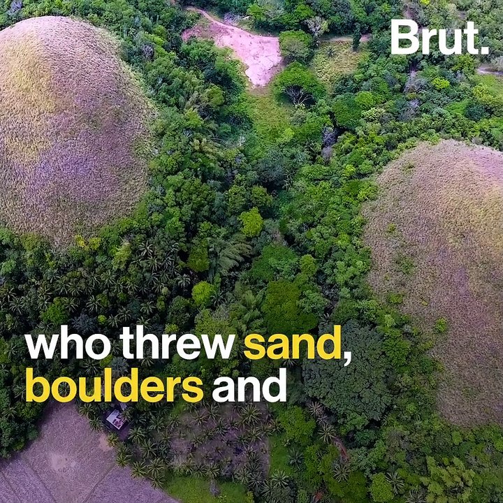 The Chocolate Hills are a geological oddity