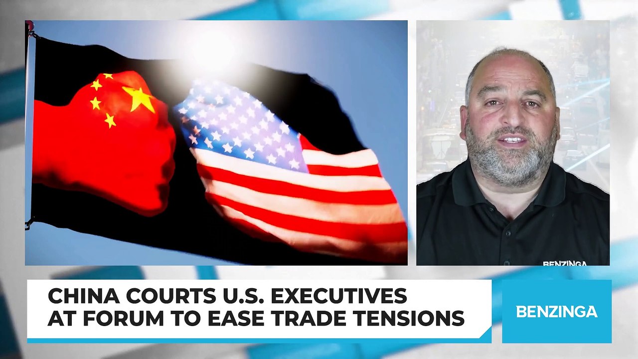 China Courts U.S. Executives At Forum To Ease Trade Tensions