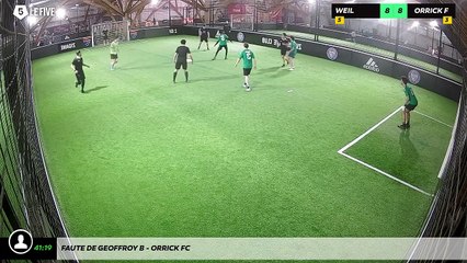 Faute de Geoffroy B - Orrick Fc