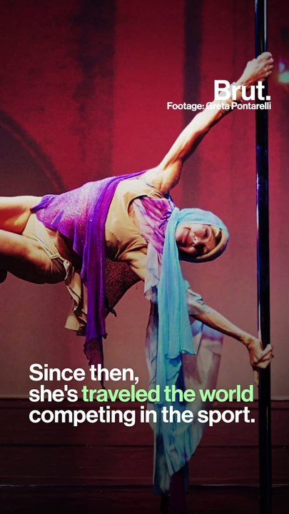 The 70 year old pole dancing champion