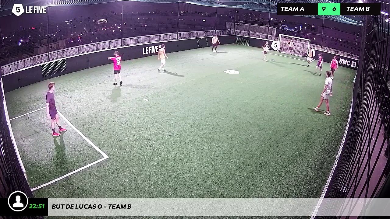 But de Lucas O - Team B