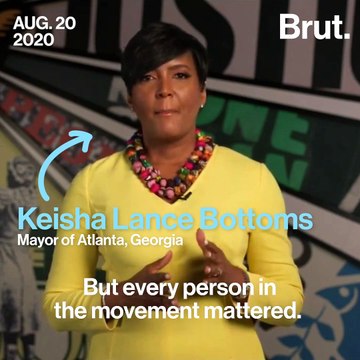 Atlanta Mayor Keisha Lance Bottoms gives DNC speech