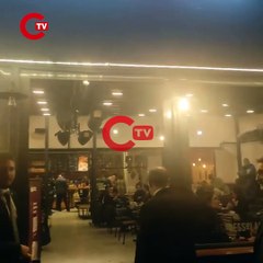 AKP'li Mustafa Varank ve diğer vekiller, CHP'nin boykot ettiği Espressolab'ı ziyaret etti