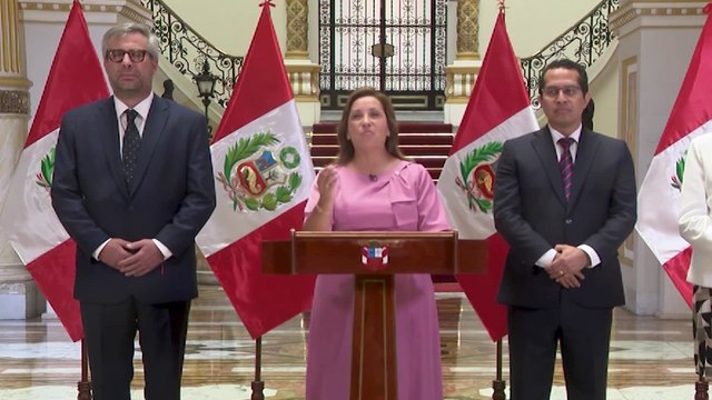 Dina Boluarte convoca elecciones generales en Perú