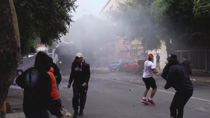 Protestas violentas en Chile