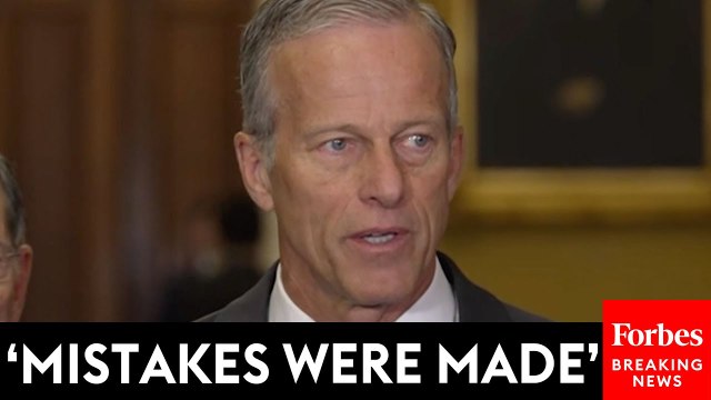 John Thune, Senate GOP Leaders Hold Press Briefing Amidst Signal Group Chat Leak Scandal | FULL BRIEFING