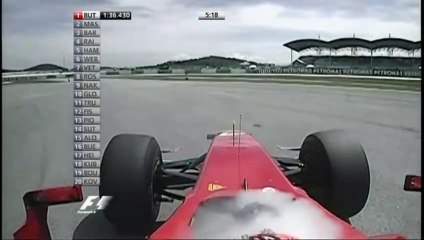 F1 – Kimi Räikkönen's KERS failure – Malaysia 2009