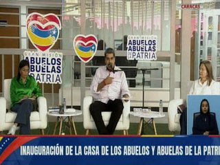 Presidente Maduro: Cada "Casa de los Abuelos" debe ser una comunidad incluyente y basada en el amor