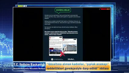 “Gözaltına alınan kadınlar, 'çıplak aramayı' reddettikleri gerekçesiyle darp edildi” iddiası