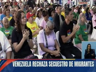 Presidente Maduro: El poder estadounidense protege a los traficantes de seres humanos