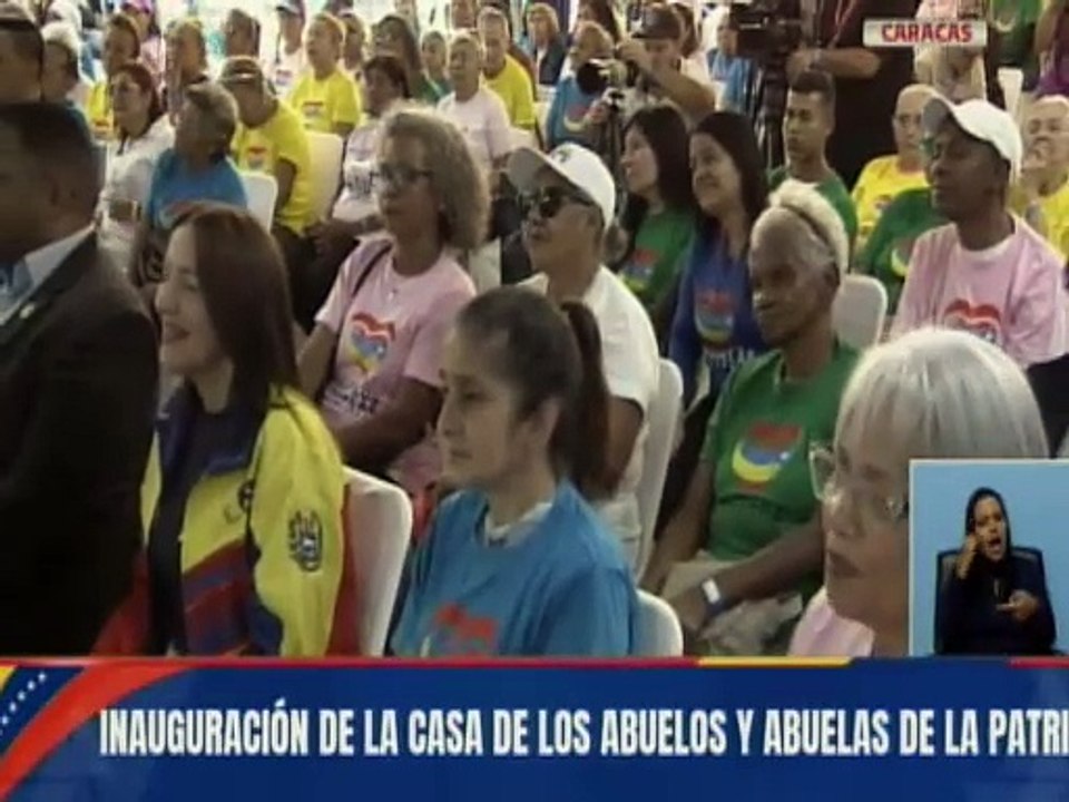 Vicepresidenta Delcy Rodríguez: Los abuelos y abuelas han estado al frente de la defensa de Venezuela