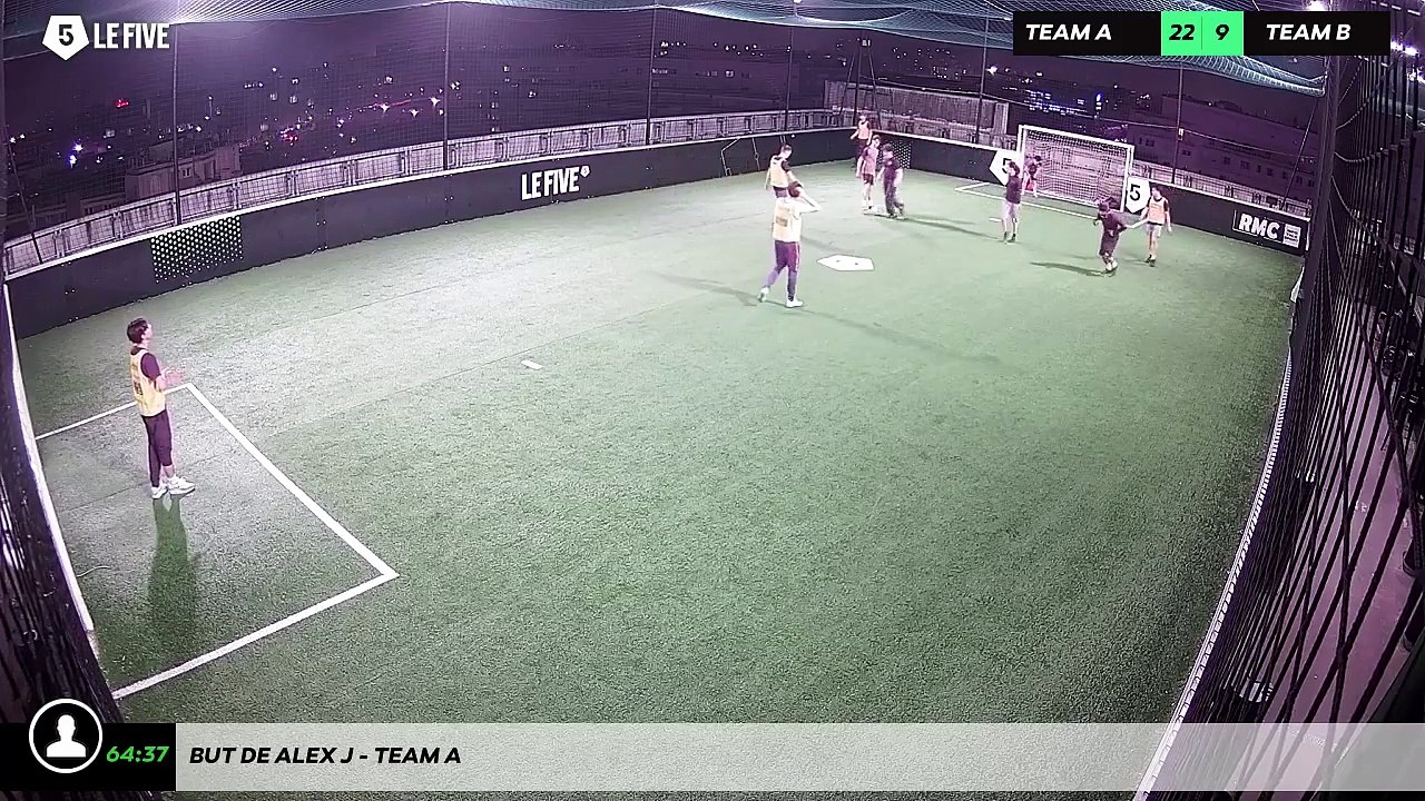 But de Alex J - Team A