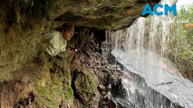 Tim The Yowie Man explores the mysterious ‘cheese caves’
