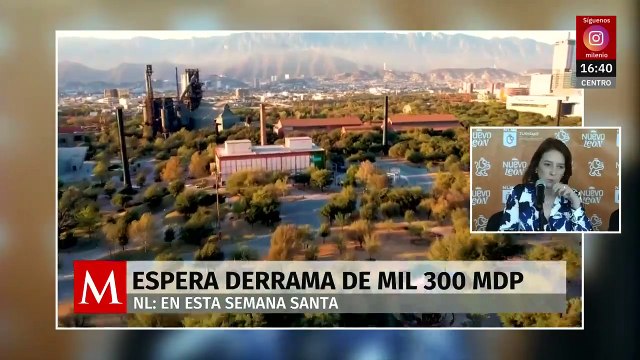 Maricarmen Martínez Villarreal, presenta propuestas turísticas en Nuevo León para la Semana Santa