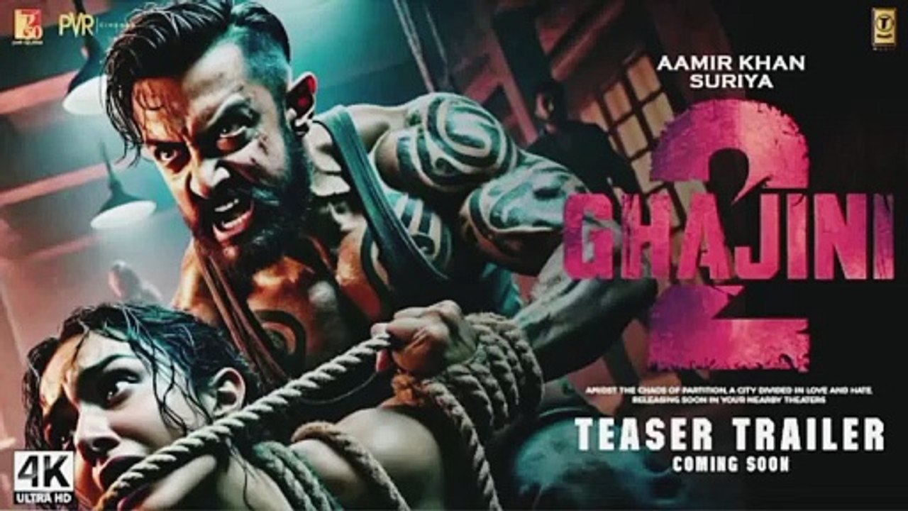 GHAJINI 2 : The Last - Official Trailer (2025) | Aamir Khan, Shraddha Kapoor | Ghajini Full Film