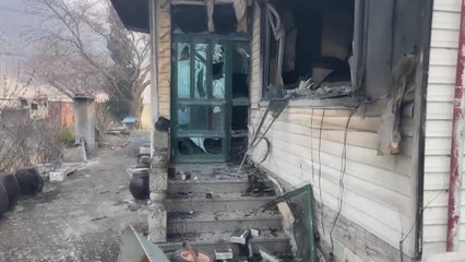 [27일 제보영상 3번] 화마에 창문 와르르..."지금도 연기 올라와" / YTN