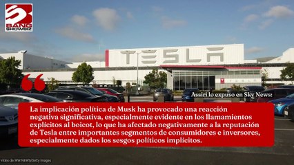Participación política de Elon Musk está perjudicando a Tesla