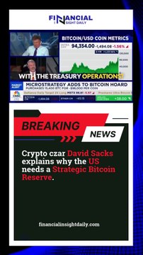 Crypto czar David Sacks explains why the US needs a Strategic Bitcoin Reserve- financialinsightdaily