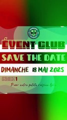 EVENT CLUB : SAVE THE DATE 18 MAI 2025