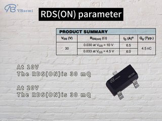 QM2404K-VB is a SOT23 package N-Channel field effect MOS tube