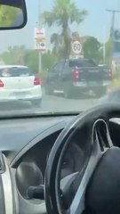 Accident by Vigo and ran away in Lahore