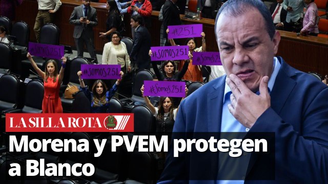 Cuauhtémoc Blanco libra desafuero: Morena y PVEM lo protegen
