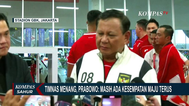 Presiden Prabowo: Timnas Punya Kesempatan Terus Maju Kualifikasi Piala Dunia 2026