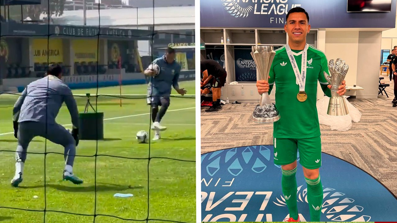 América: Luis Malagón vuelve a los entrenamient...
