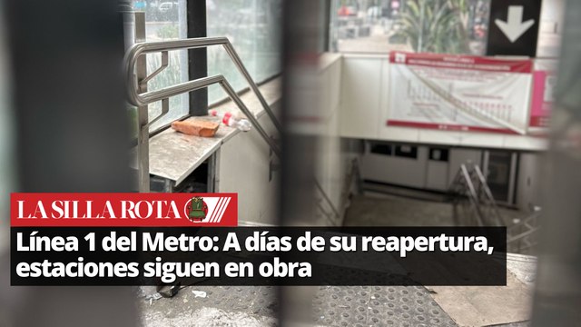 Línea 1 del Metro: A días de su reapertura, estaciones siguen en obra