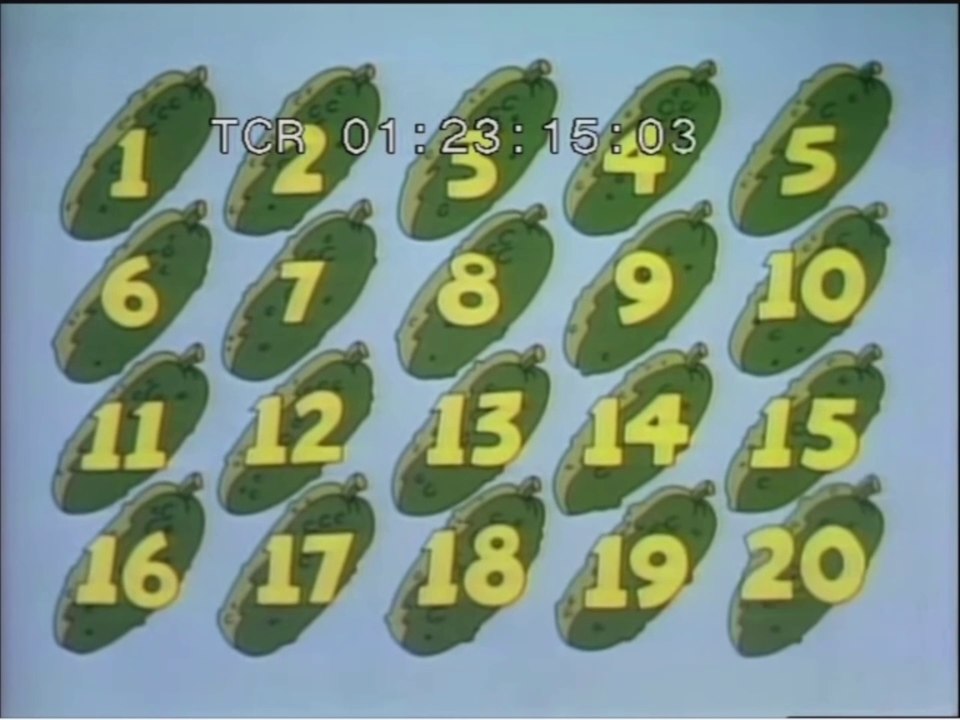 Sesame Street - 20 Pickle Pie (1979) by Jeff Hale (HQ Replace Version)